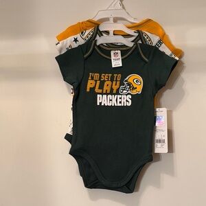 NWT NFL Greenbay Packers Onsies